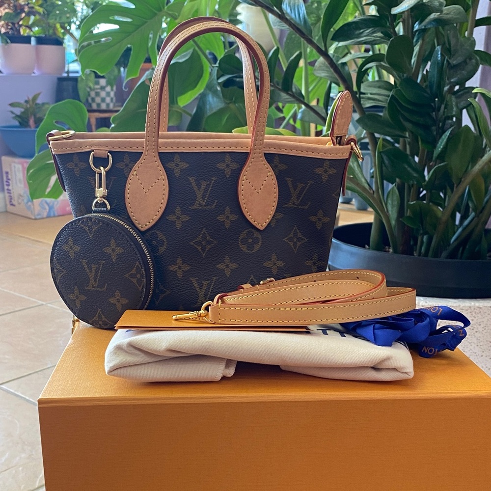 Louis Vuitton Brown Monogram Tote Bag